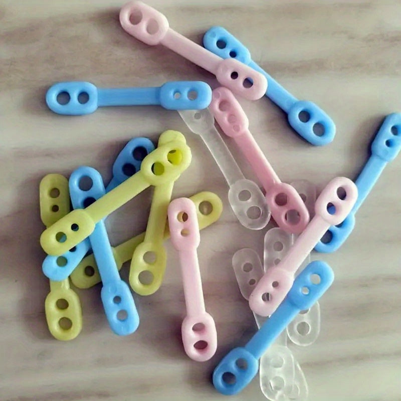 10 Piezas, Ganchos Para Perchas, Hebilla A Prueba De Viento Para Fijar Perchas, Indispensable Arreglaperchas Para El Hogar Ideal Para Cuarto De Lavado, Balcón O Patio, Organizador De Almacenamiento Doméstico