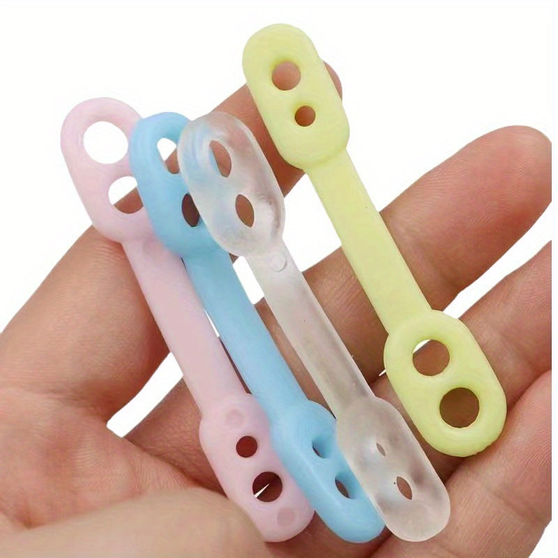 10 Piezas, Ganchos Para Perchas, Hebilla A Prueba De Viento Para Fijar Perchas, Indispensable Arreglaperchas Para El Hogar Ideal Para Cuarto De Lavado, Balcón O Patio, Organizador De Almacenamiento Doméstico