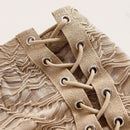 ICON Shorts Con Lazo Cruzado Lateral Texturizado