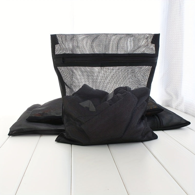 3 Unidades, bolsas de malla resistentes para lavandería de hotel - Protege la ropa de las arrugas y manchas de la lavadora - Perfecto para artículos voluminosos - Ideal para lavandería y uso doméstico