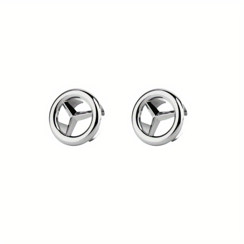 2 piezas/Paquete Cubierta de Rebaba para Fregadero de Cocina o Baño en Plástico ABS, Inserción Redonda Cromada para Agujero de Desagüe, Accesorio para Lavabo