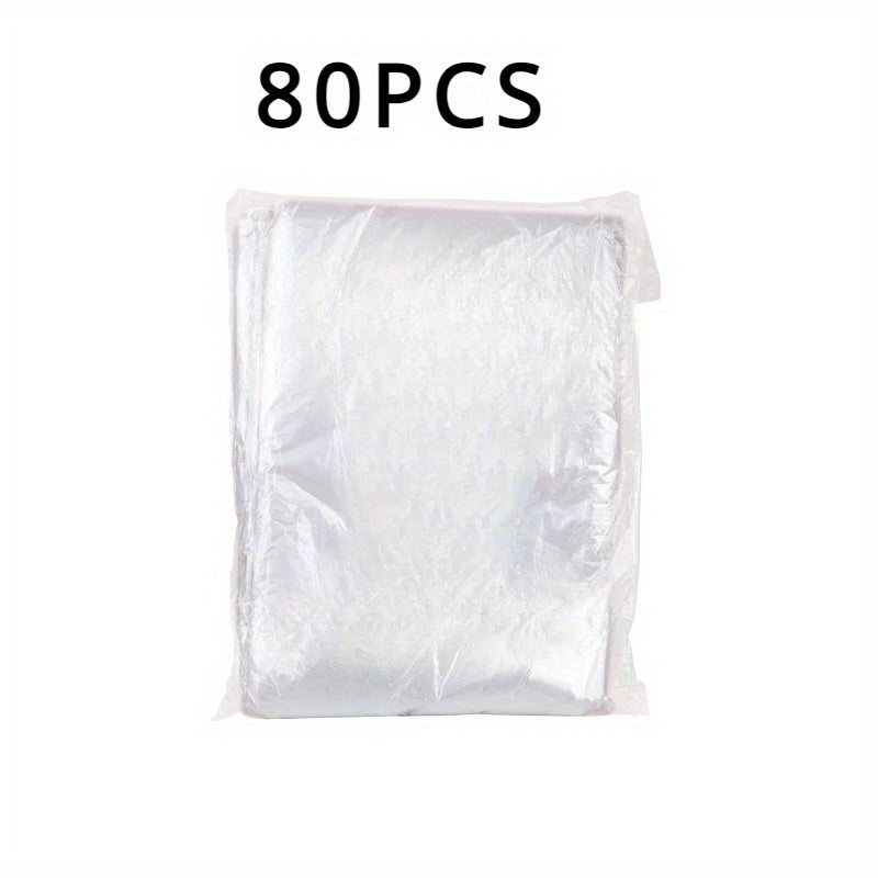 80 Bolsas Desechables para Remojo de Pies, Bañera Pedicura, Cubetas Antimicrobianas para Spa de Pies, Bolsas Plásticas para Remojar Pies