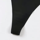 Set de 2 piezas de tanga sexy para mujer con finas correas