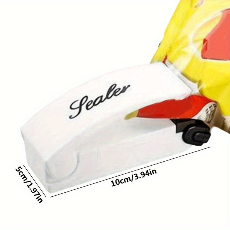 1pc Mini Sellador de Bolsas: Sellador de Bolsas Térmico Portátil para Almacenamiento de Bolsas de Plástico y Cocina Casera - Funciona con Pilas, Voltaje de Funcionamiento ≤36V, Pilas no Incluidas