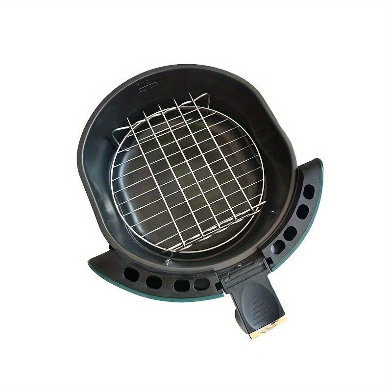 Cesta de parrilla de acero inoxidable para freidora de aire, brocheta universal y parrilla para alas para frutas secas, carne, cocción por ondas de luz, esencial para fiestas de Pascua