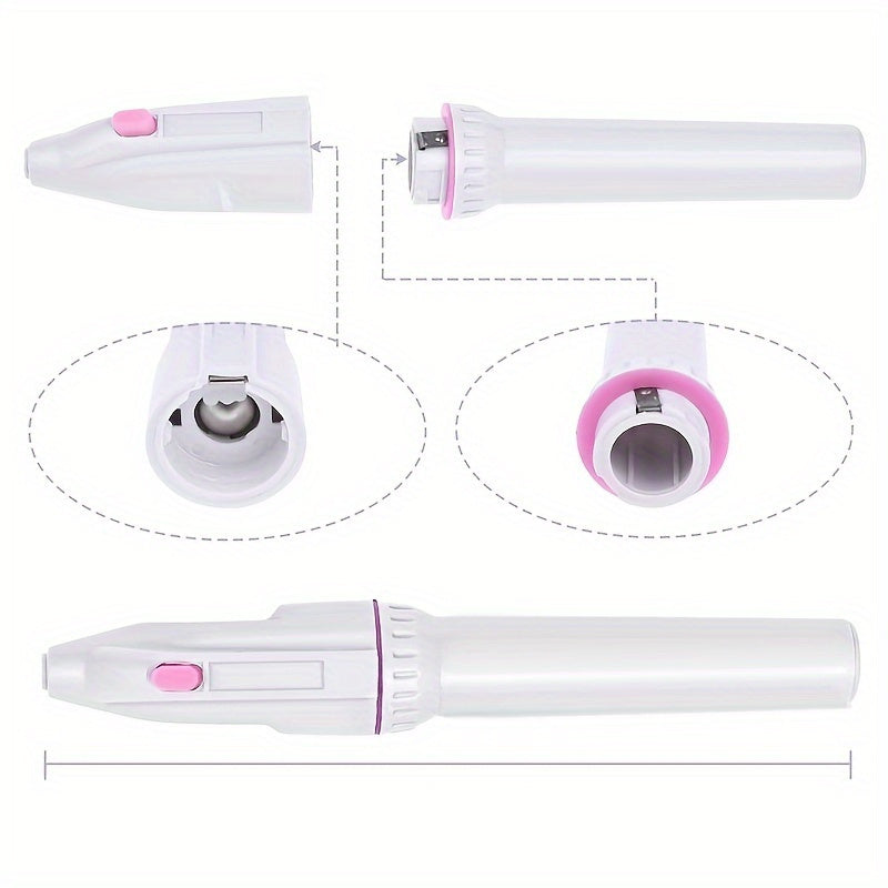 Limas Eléctricas para Uñas, Juego de Taladro de Manicura y Pedicura Eléctrico 5 en 1 Profesional, Herramientas de Arte Personalizado para Uñas con Amoladora