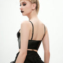 Sujetador de moda para mujeres con huesos delanteros y gancho y ojo