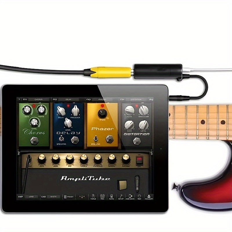 Interfaz de guitarra I-Rig, convertidor de reemplazo para teléfono, interfaz de audio para guitarra, afinador de guitarra, línea de guitarra, accesorios para guitarra I-Rig