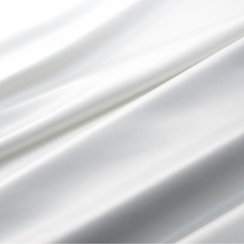 Mantel elegante de satén blanco, rectangular, de poliéster, ideal para bodas, Navidad, baby showers, cumpleaños y banquetes, mantel de mesa elegante