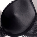 Sujetador con aros de encaje floral