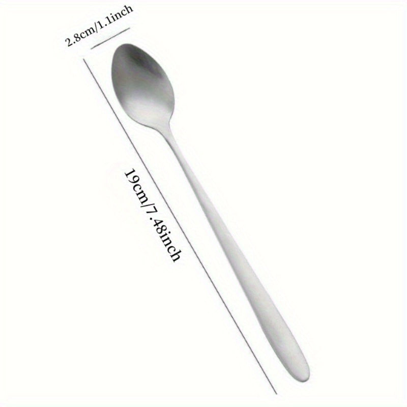 Cuchara de acero inoxidable grabada - "Te amo hasta la luna y de regreso" - Regalo para el Día de San Valentín, Aniversario, Cumpleaños, Navidad, Fiestas - Cuchara sentimental para café, té, postre, helado