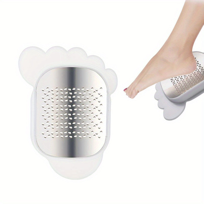 Lima para callos de acero inoxidable, herramienta de pedicura para piel muerta y talones ásperos, recortador de callos sin perfume no eléctrico - Duradero y portátil