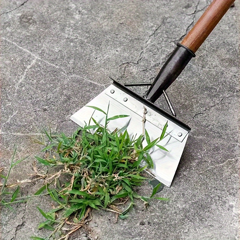 Paleta Multiusos para Jardín - Herramienta de Corte y Bordeado, Deshierbe Resistente para Limpieza Exterior, Mantenimiento de Musgo y Aceras, Eliminación de Nieve y Hielo en Primavera Temprana