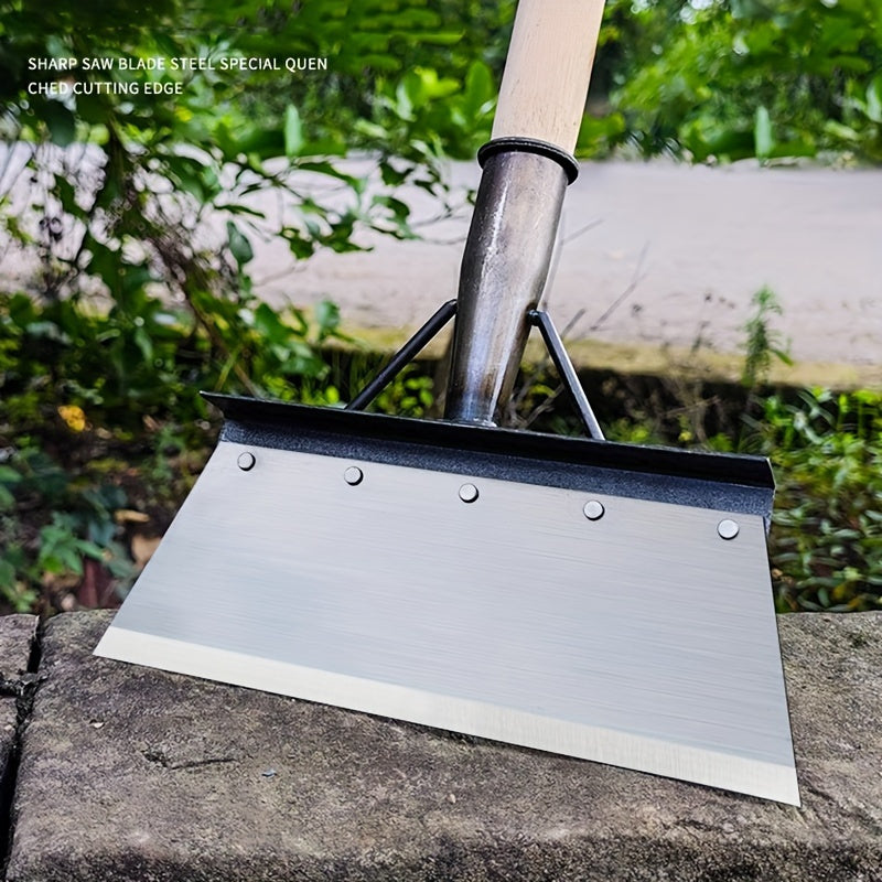 Paleta Multiusos para Jardín - Herramienta de Corte y Bordeado, Deshierbe Resistente para Limpieza Exterior, Mantenimiento de Musgo y Aceras, Eliminación de Nieve y Hielo en Primavera Temprana