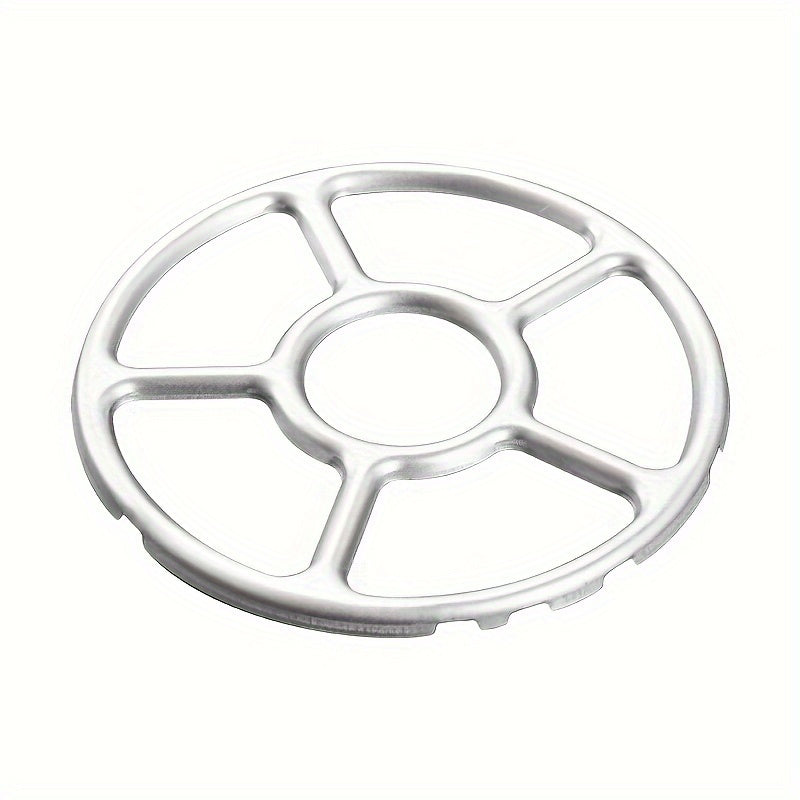 1pc Soporte de Anillo de Quemador de Estufa de Gas de Acero Inoxidable, Soporte Antideslizante para Olla de Leche, Rejilla Auxiliar de Cocina para Cocina de Gas