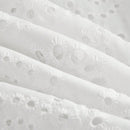 Anewsta Blusa con cuello alto, mangas farol y encaje hueco amarillo para mujer