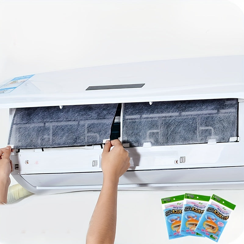 Paquete de 6 filtros universales para purificador de aire - Fáciles de cortar, papel y polipropileno, filtros de mayor eficiencia y aire más limpio para sistemas de aire acondicionado y HVAC