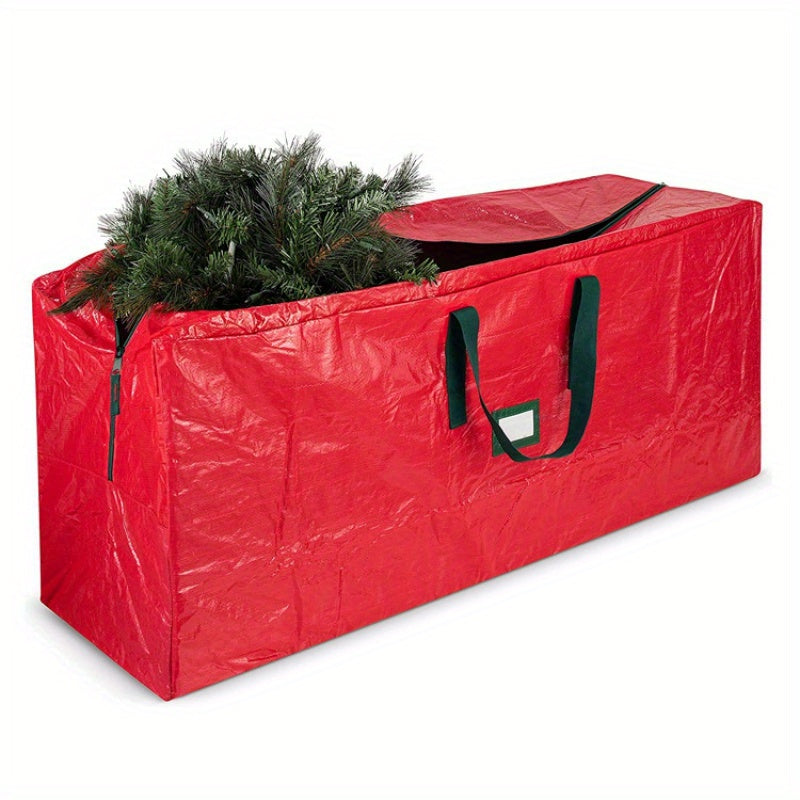 Bolsa de almacenamiento para árbol de Navidad, 1 unidad, PVC, gran capacidad, para guardar árboles de Navidad en interiores o exteriores