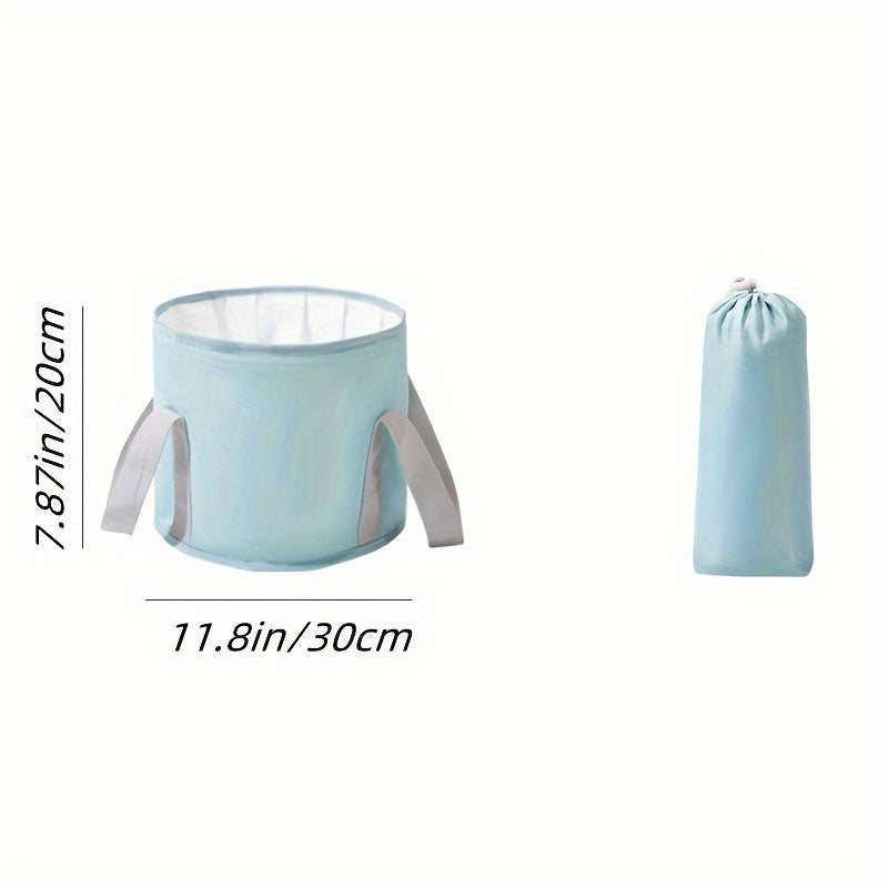 1pc Bañera de pies plegable portátil - Calma y refresca tus pies en cualquier lugar y en cualquier momento.