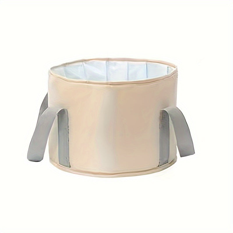 1pc Cubo de Remojo para Pies Portátil y Sin Cables - Bañera Profunda Multifuncional con Aislamiento de Aluminio, Aislamiento Térmico y Diseño Inodoro, Relajación de los Pies - Experiencia de Hidroterapia
