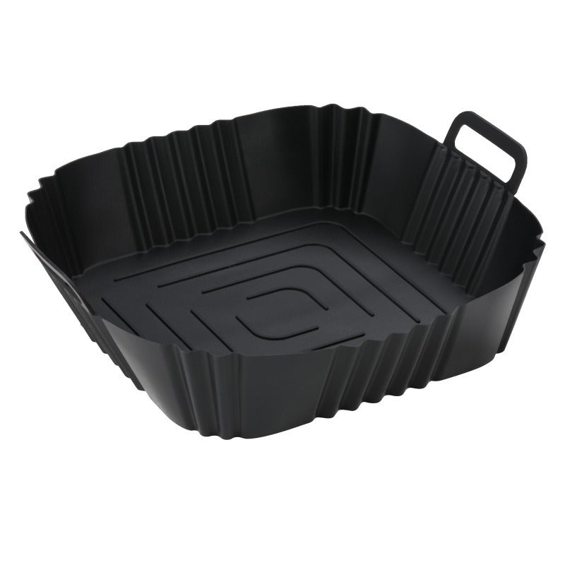 Revestimiento de Silicona Reutilizable para Freidora de Aire - Bandeja Antiadherente para Pizza y Pollo Frito, Accesorio Esencial de Cocina, Accesorios para Freidora de Aire