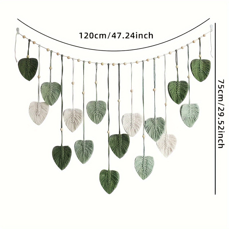 Decoración de pared de caña de abeja Boho Chic - Ligero, duradero y de poliéster, no necesita energía eléctrica - Ideal para dormitorio y sala de estar, estilo de hogar Boho, decoración de hogar Boho
