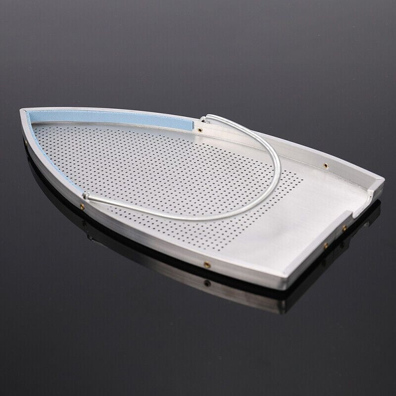 1pc Cubierta de Tabla de Planchar de Aleación de Aluminio, Tela Protectora Antiadherente, Protector de Plancha de Vapor, Accesorio Esencial para el Hogar - No Requiere Batería