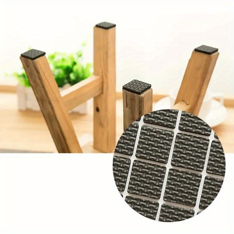 Juego de 30 Almohadillas Antideslizantes para Muebles - Fácil de Pegar, Reducción de Arañazos y Ruido, Perfecto para Uso Interior/Exterior en Oficinas, Dormitorios y Espacios de Estar