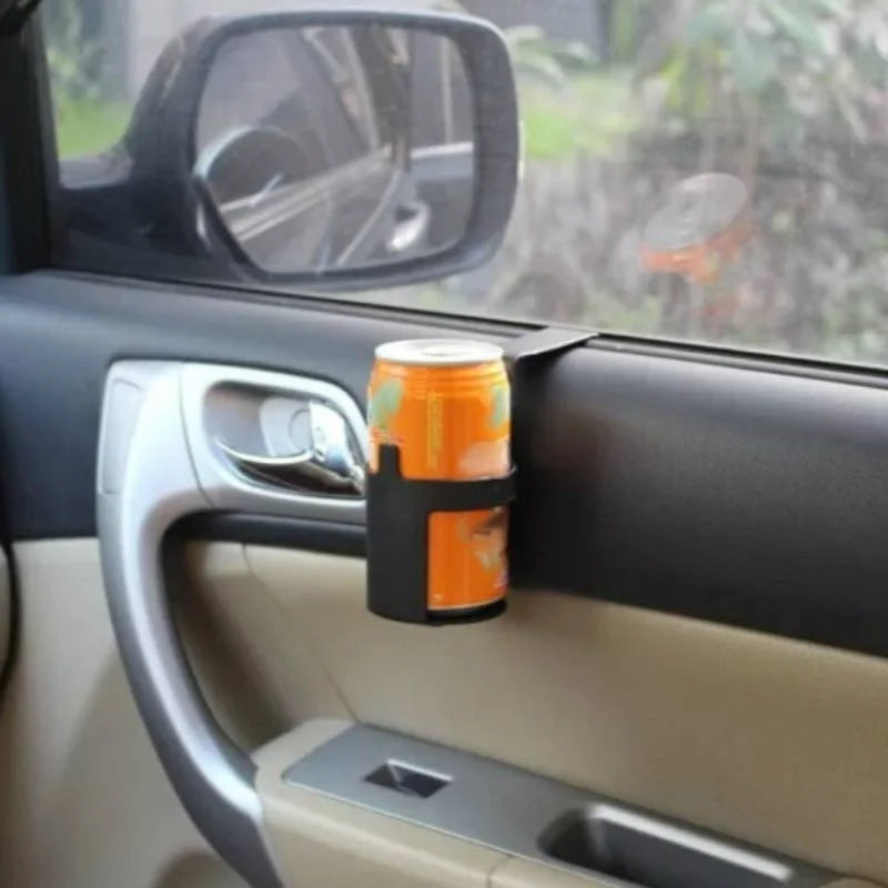 2/1 piezas, soporte para tazas de coche para asiento trasero, soporte para tazas de coche con gancho de ventana, soporte para almacenamiento de bebidas colgante, soporte para almacenamiento de botellas de agua de camión