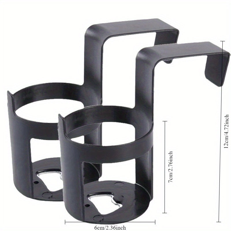2/1 piezas, soporte para tazas de coche para asiento trasero, soporte para tazas de coche con gancho de ventana, soporte para almacenamiento de bebidas colgante, soporte para almacenamiento de botellas de agua de camión