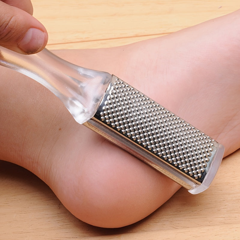 3-Pack Limpia pies, Herramienta de pedicura de doble cara, Exfoliante manual para eliminar piel muerta, Tratamiento de callos y durezas, Accesorio de cuidado de pies sin sulfatos para revitalización de piel suave