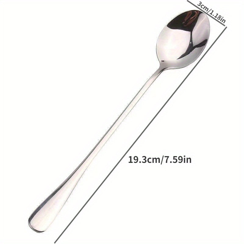 Cuchara para café de acero inoxidable, 1 unidad, grabada con "DAD's COFFEE", regalo ideal para papás y amantes del café, perfecta para el Día del Padre y Navidad