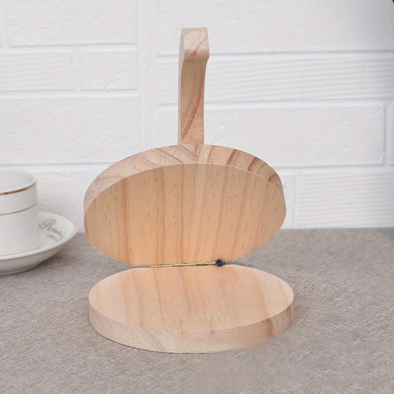 Prenta de Tortillas de Madera Sólida de 5.9 Pulgadas para Cocinas de RV - Tortillera Mexicana Manual con Mango Ergonómico, Superficie Grande para Prendas Caseras, Roti, Burritos y Pasteles - Herramienta de Cocina Portátil No Eléctrica, Fabricante de Tort
