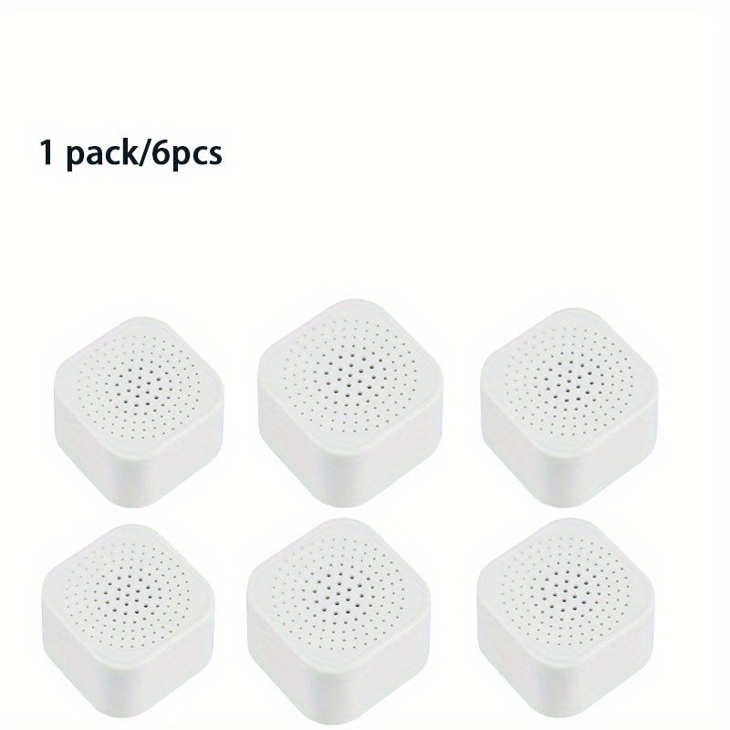 Pack de 1, 6 o 12 piezas de caja desodorizante para refrigerador con carbón activado, purificación y frescura, ideal para hogar, gabinetes, refrigeradores, armarios, cajones, etc., con materiales internos reemplazables