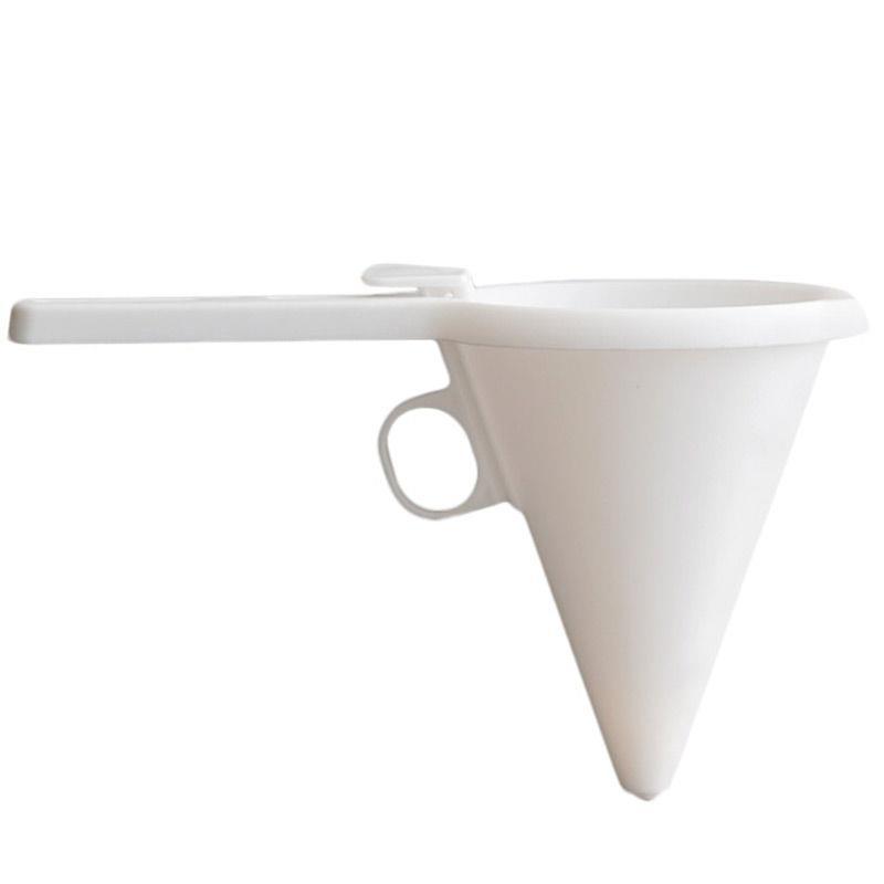 1 Juego de 1 Funnel de masa para pasteles manual - Utensilio de cocina fácil de usar para cupcakes, panqueques, postres - Herramienta de repostería segura para alimentos, no necesita electricidad, esenciales para la repostería | Herramienta de cocina fun