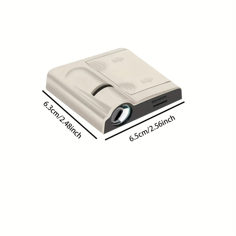 Luz de Bienvenida de Estilo Nuevo para Puertas de Coche 4pcs/2pcs - Personalizable con Fotos y Texto Personales, Adecuado para Coches, Motocicletas y Más - Luz de Proyector de Bienvenida Estilosa para Vehículos, Luz de Bienvenida Decorativa para Coches,