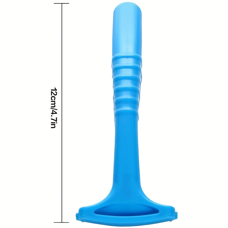 Removedor de Callos Ergonómico Azul para Pies Suaves y Saludables - Raspador de Pies Portátil, Sin Aroma, Ideal para el Hogar y Viajes