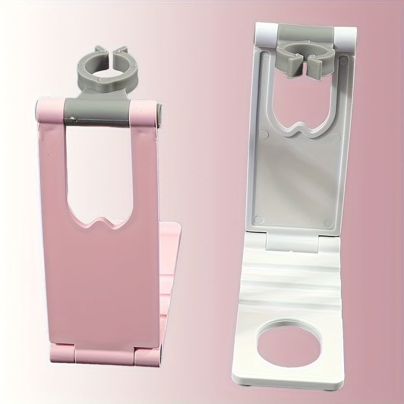 Soporte Plegable para Lámpara de Uñas con Rotación 360° y Base Antideslizante - Ángulo Ajustable, Diseño Portátil para Salones de Manicura, Arte en Casa o Estudios Personales - Compatible con Diversas Lámparas LED