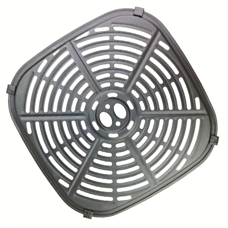 Cesta de repuesto para freidor de aire de 8,9x8,9 pulgadas (22,5x22,5 cm) - Plástico duradero, fácil de limpiar, ideal para cocinar de manera uniforme, perfecto para cocinas domésticas, accesorios para freidor de aire
