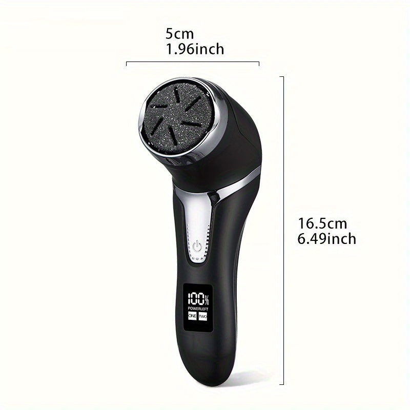 MIGUAN, eliminador eléctrico profesional para pies, sin dolor, exfoliación rápida, recargable, suave para piezas claras, ideal para uso en casa y salón, amigable para viajes, exfoliador de pies, herramienta de belleza para salón, herramienta de belleza e