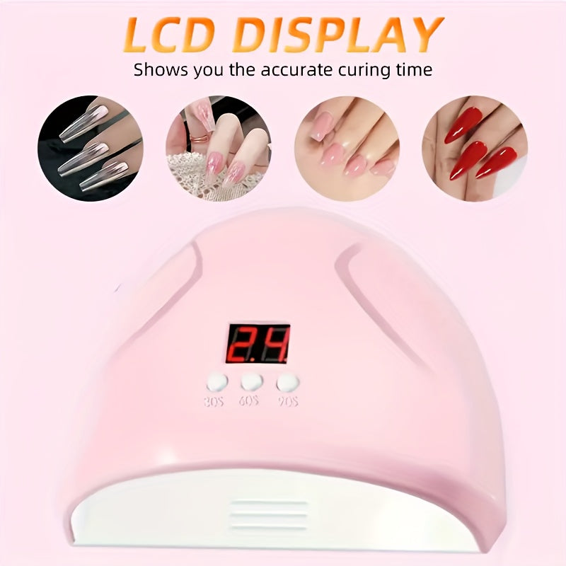 Secador de uñas portátil - Alimentado por USB, ideal para el cuidado de manos y pies - Regalo perfecto para mujeres en días importantes (Navidad, Halloween, Pascua, Día de San Valentín, Acción de Gracias)