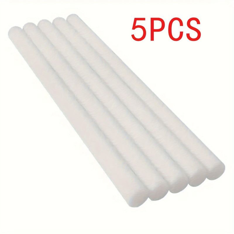 Hisopos de algodón de fibra de aromaterapia de alta absorbencia, filtros de varillas de repuesto para humidificadores de hogar y oficina - Paquete múltiple, no eléctricos