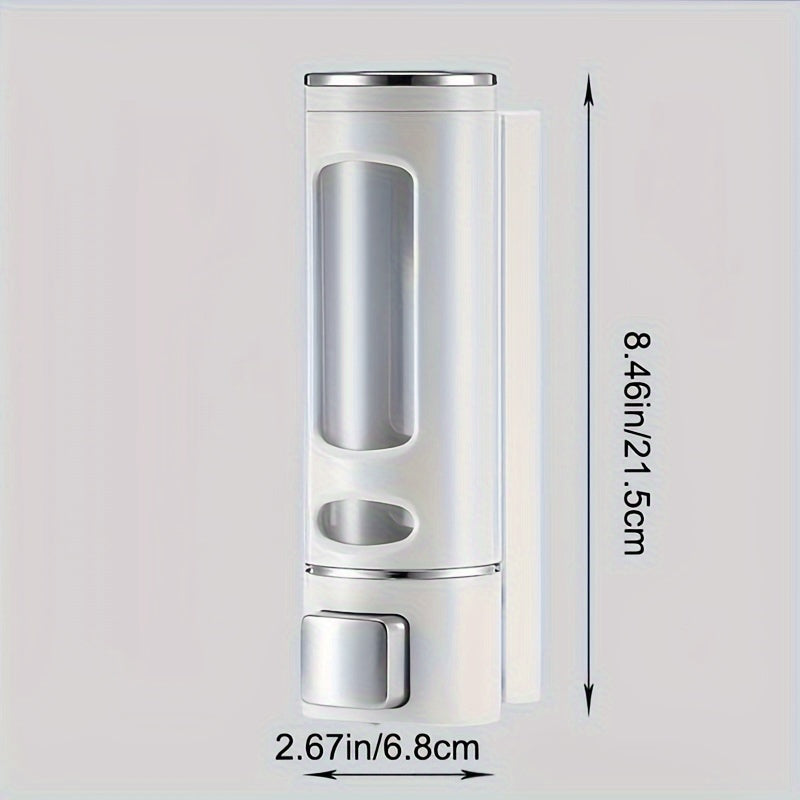 Dispensador de Jabón Manual de 400ml para Montar en Pared - Perfecto para Cocina, Baño y Sala de Estar