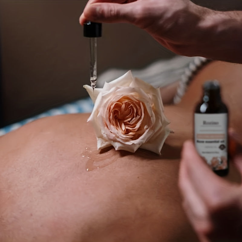 Aceite esencial de lavanda: 100% puro, ideal para masajes, baño, cuidado de la piel, rostro, cuerpo, uñas, cabello y pestañas