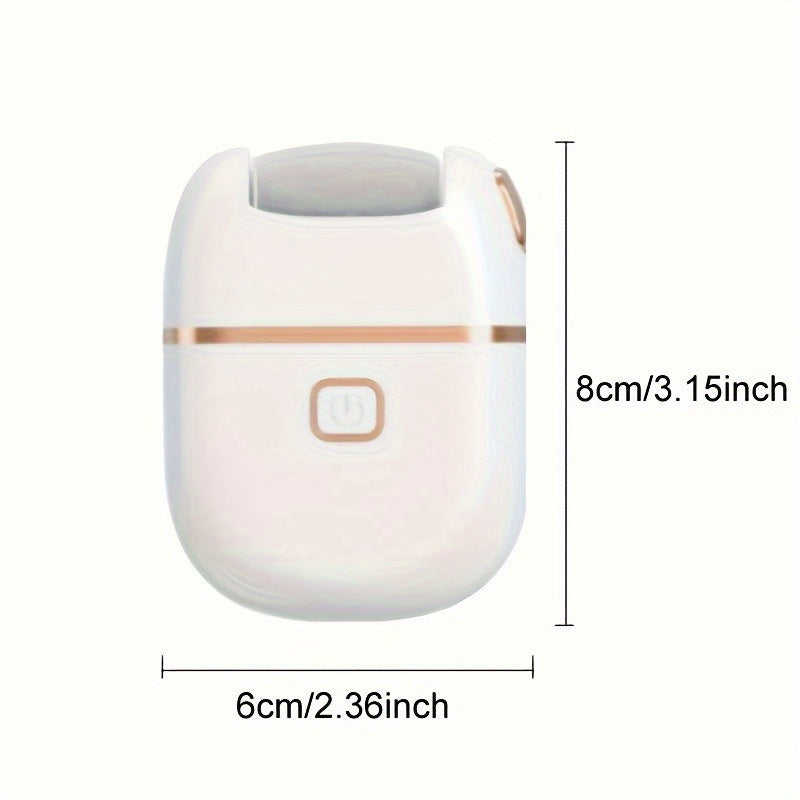 Exfoliador eléctrico recargable FEIYBA con cabezales de lijado de repuesto - Automático, luz muerta beige y eliminación, diseño portátil alimentado por USB para el hogar, viajes, regreso a la escuela, regalos de Acción de Gracias (adultos), exfoliador pa