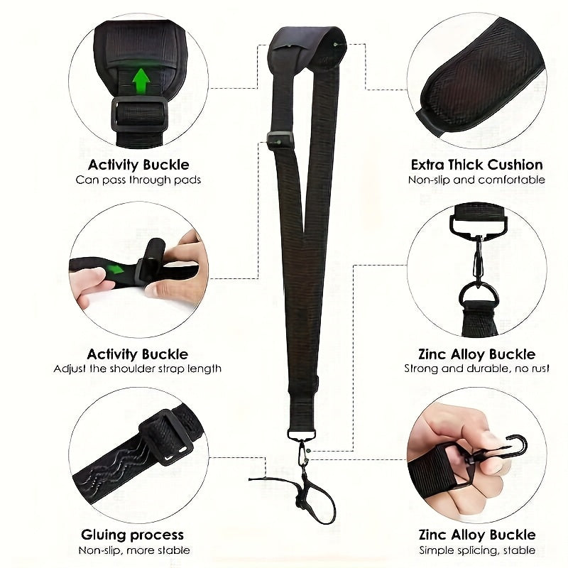 Cuerdas duraderas y ajustables para cortacésped y podadoras - Ajuste cómodo, no se requiere energía, ideal para un jardinería y paisajismo eficientes.