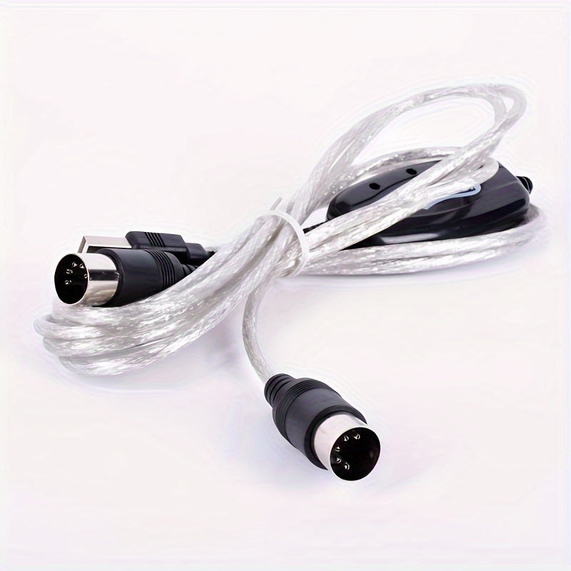 Cable MIDI USB2.0, cable para edición MIDI, cable para piano electrónico