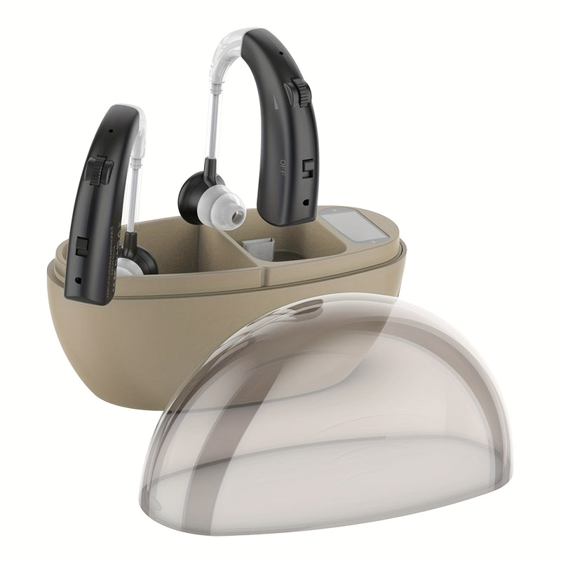 2pcs Auriculares RIKYA con Estuche de Carga - Diseño Ergonómico y Cómodo, Control de Volumen Ajustable, Protección Antipolvo sin Aberturas, Recargables USB-C, Elegantes para Hombres y Mujeres, Ideales para Entrenamiento, Viajes y Gaming, Auriculares Mode