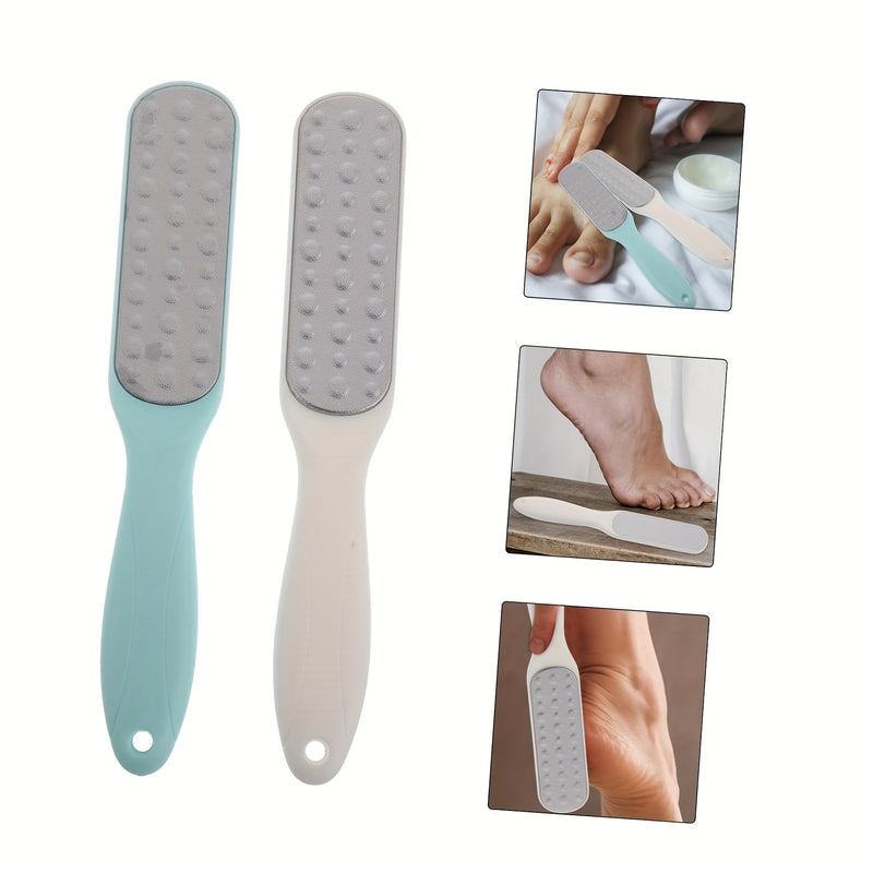 1/2/4 Piezas Lima de Pies Doble Cara Acero Inoxidable Herramienta Profesional para Pedicura con Removedor y Vaso Lavador, Diseño Antideslizante, Adecuado para Mujeres, Hombres, Todos