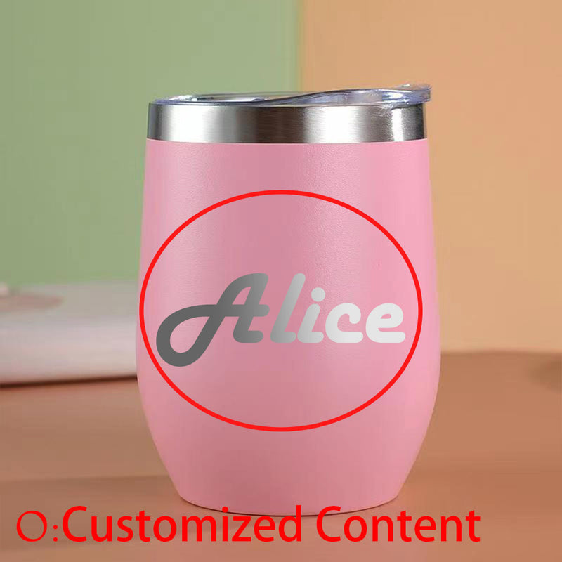 1 pza. taza personalizada de 12 oz, taza térmica, taza con monograma, taza grande grabada de 12 oz